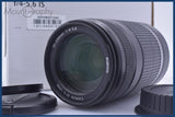 【動作保証】 キヤノン Canon EF-S 55-250mm F4-5.6 IS 元箱、前後キャップ＆レンズフィルター付 同梱無料 #am9532