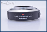 【動作保証】 オリンパス OLYMPUS FOUR THIRDS ADAPTER MMF-3 元箱、ボディーキャップ、後キャップ付 同梱無料 #am9539
