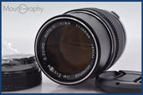 ★極上美品★ オリンパス OLYMPUS OM-SYSTEM E.ZUIKO AUTO-T 135mm F3.5 前後キャップ&amp;レンズフィルター付 ★完動★同梱可 #am956