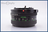 【動作保証】 キヤノン Canon NEW FD 50mm F1.8 前後キャップ&レンズフィルター付 同梱無料 #am9594
