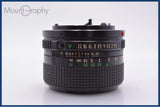【動作保証】 キヤノン Canon NEW FD 50mm F1.4 前後キャップ&レンズフィルター付 同梱無料 #am9598