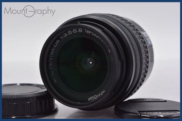 ★極上美品★ ペンタックス PENTAX SMC PENTAX-DA 18-55mm F3.5-5.6 AL 前後キャップ&レンズフィルター付 ★完動★同梱可 #am961
