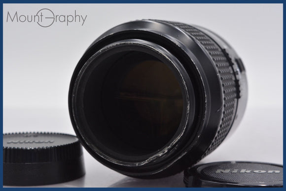 ★特別特価★ ニコン Nikon AF MICRO NIKKOR 105mm F2.8 前後キャップ付 ★完動★同梱可 #am962