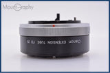【動作保証】 キヤノン Canon EXTENSION TUBE FD 25 同梱無料 #am9630
