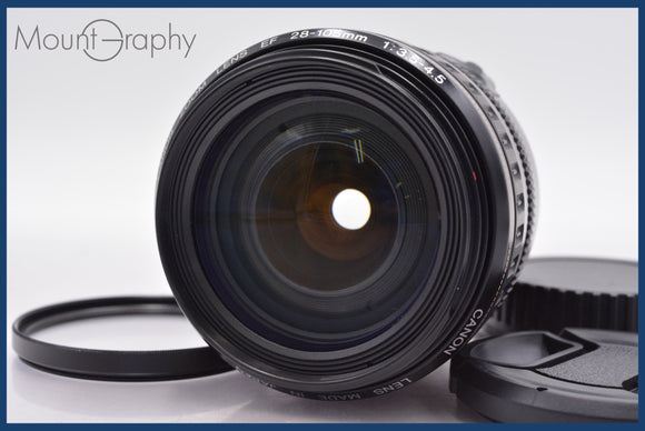 ★良品★ キヤノン Canon EF 28-105mm F3.5-4.5 USM 前後キャップ&レンズフィルター付 ★完動★同梱可 #am972