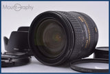 【美品・動作保証】 ニコン Nikon AF-S DX NIKKOR 16-85mm F3.5-5.6 G ED VR 前後キャップ＆レンズフィルター＆フード付 同梱無料 #am9935