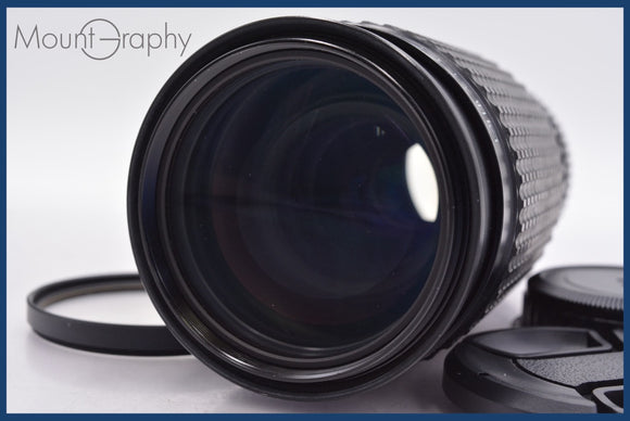 ★極上美品★ ペンタックス PENTAX SMC PENTAX-A 70-210mm F4 前後キャップ&レンズフィルター付 ★完動★同梱可 #am994