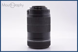 【動作保証】 キヤノン Canon EF-S 55-250mm F4-5.6 IS STM 前後キャップ＆レンズフィルター＆フード付 同梱無料 #am9974