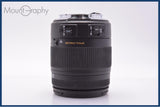 【動作保証】 シグマ SIGMA DC 18-250mm F3.5-6.3 MACRO HSM 前後キャップ＆レンズフィルター付 キヤノンEF用(AF) 同梱無料 #am9978