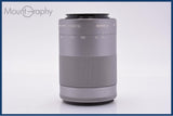 【動作保証】 キヤノン Canon EF-M 55-200mm F4.5-6.3 IS STM 前キャップ＆レンズフィルター付 同梱無料 #am9992