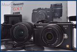 パナソニック Panasonic LUMIX DMC-GX1 レンズ2本セット 14-42mm F3.5-5.6/14mm F2.5 元箱、バッテリー、充電器他 #f00049