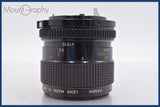 【動作保証】 キヤノン Canon NEW FD 50mm F3.5 前後キャップ&amp;レンズフィルター付 同梱無料 #f00093
