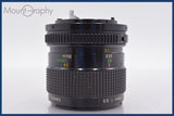 【動作保証】 キヤノン Canon NEW FD 50mm F3.5 前後キャップ&amp;レンズフィルター付 同梱無料 #f00093