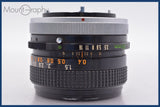 【動作保証】 キヤノン Canon FD 28mm F3.5 S.C. 前後キャップ&amp;レンズフィルター付 同梱無料 #f00097