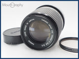 ★実用美品★ CANON キヤノン FD 135mm F3.5 S.C. 後キャップ、フィルター付 同梱可 #i10527