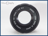★実用美品★ CANON キヤノン FD 135mm F3.5 S.C. 後キャップ、フィルター付 同梱可 #i10527