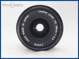 ★極上美品★ CANON キヤノン NEW FD 28mm F2.8 レンズフィルター付 同梱可 #i10528