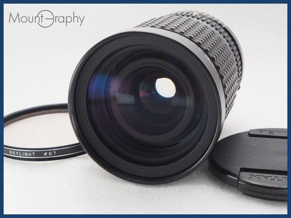 ★良品★ PENTAX ペンタックス SMC PENTAX-A ZOOM 35-105mm F3.5 前キャップ、フィルター付 同梱可 #i10538