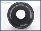 ★極上美品★ PENTAX ペンタックス SMC PENTAX 67 MACRO 135mm F4 後キャップ、フィルター付 同梱可 #i10542