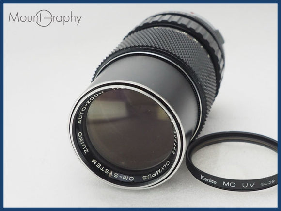 ★実用美品★ OLYMPUS オリンパス ZUIKO AUTO-ZOOM 75-150mm F4 レンズフィルター付 同梱可 #i10547