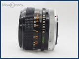 ★実用美品★ CANON キヤノン FD 50mm F1.4 S.S.C. 前キャップ、フード付 同梱可 #i10559