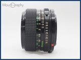 ★良品★ CANON キヤノン NEW FD 50mm F1.4 レンズフィルター付 同梱可 #i10560