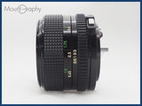 ★良品★ CANON キヤノン NEW FD 50mm F1.4 レンズフィルター付 同梱可 #i10560
