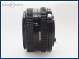 ★良品★ CANON キヤノン NEW FD 50mm F1.8 レンズフィルター付 同梱可 #i10562