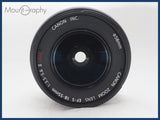 ★良品★ CANON キヤノン EF-S 18-55mm F3.5-5.6 II USM 前後キャップ付 同梱可 #i10574