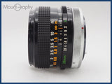 ★実用美品★ CANON キヤノン FD 28mm F2.8 S.C. 後キャップ付 同梱可 #i10589