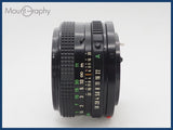 ★実用美品★ CANON キヤノン NEW FD 50mm F1.8 後キャップ付 同梱可 #i10593