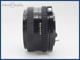 ★実用美品★ CANON キヤノン NEW FD 50mm F1.8 後キャップ付 同梱可 #i10593