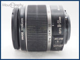 ★良品★ CANON キヤノン EF-S 18-55mm F3.5-5.6 IS 前後キャップ付 同梱可 #i10599