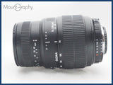 ★実用美品★ SIGMA シグマ AF 70-300mm F4-5.6 D 前キャップ付 ニコンF用(AF) 同梱可 #i10604