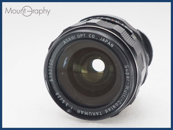 レンズ(単焦点) Super Multi Coated Takumar 28mm F3.5 レンズ(単焦点) Super-Multi-Coated TAKUMAR 28mm f3.5 Super