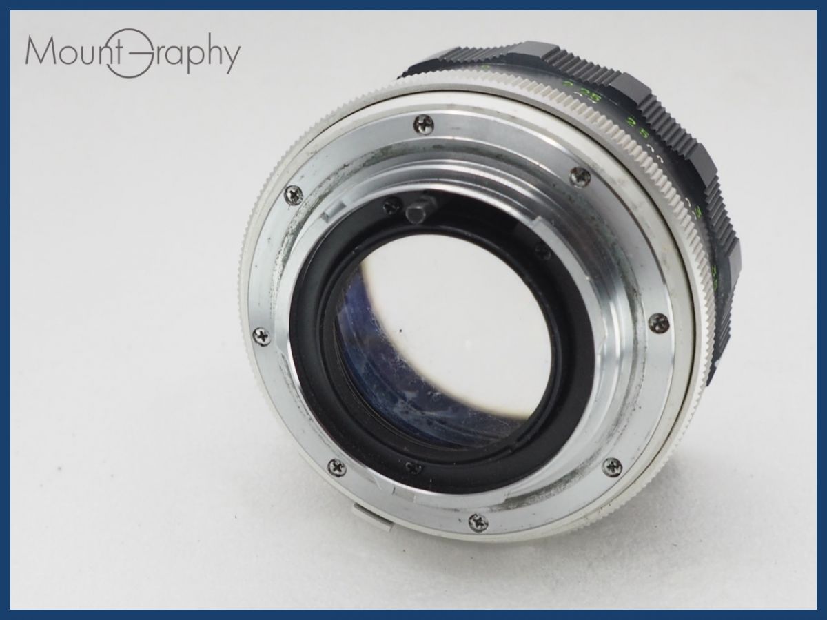 ☆実用美品☆ MINOLTA ミノルタ MC ROKKOR-PF 58mm F1.4 同梱可