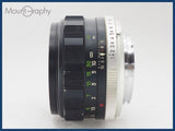 ★実用美品★ MINOLTA ミノルタ MC ROKKOR-PF 58mm F1.4 同梱可 #i10609