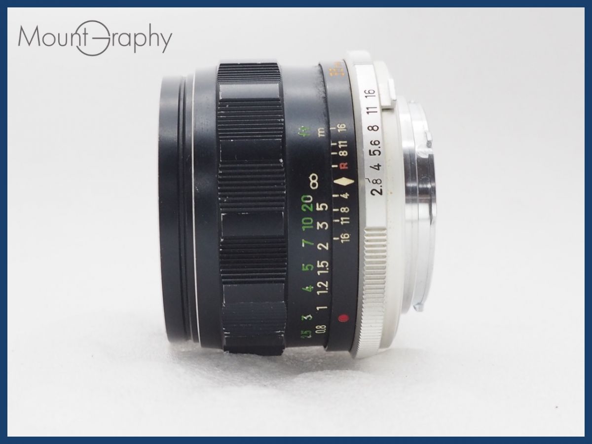 ☆実用美品☆ MINOLTA ミノルタ MC W.ROKKOR-HG 35mm F2.8 後