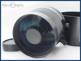 ★極上美品★ TAMRON タムロン SP 500mm F8 TELE MACRO 5° BBAR MC 後キャップ、フード付 ミノルタSR用(MF) 同梱可 #i10611