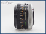 ★実用美品★ CANON キヤノン FD 50mm F1.8 S.C. 同梱可 #i10626