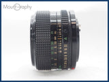 ★良品★ CANON キヤノン NEW FD 50mm F1.4 同梱可 #i10627