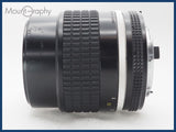 ★良品★ NIKON ニコン Ai-S NIKKOR 105mm F2.5 同梱可 #i10630