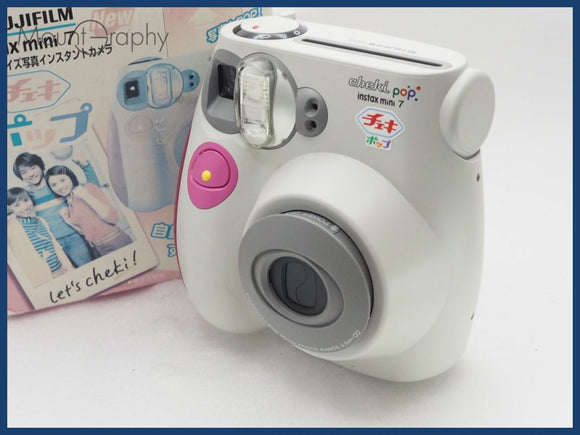 ★特別特価★ FUJIFILM フジフィルム cheki pop instax mini 7 元箱付 同梱可 #i10680