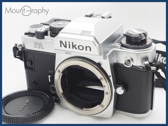 ★良品★ NIKON ニコン FA ボディ ボディキャップ付 同梱可 #i10707