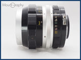 ★良品★ NIKON ニコン NIKKOR-P Auto 105mm F2.5 後キャップ付 同梱可 #i10718