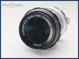 ★極上美品★ NIKON ニコン NIKKOR-Q・C Auto 135mm F3.5 同梱可 #i10719