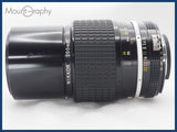 ★極上美品★ NIKON ニコン Ai NIKKOR 200mm F4 レンズフィルター付 同梱可 #i10721