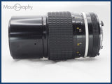 ★極上美品★ NIKON ニコン Ai NIKKOR 200mm F4 レンズフィルター付 同梱可 #i10721