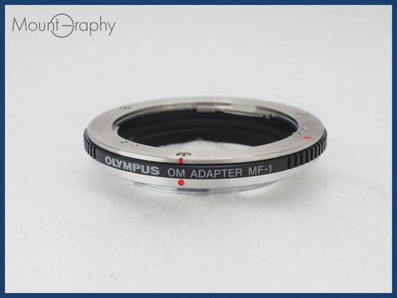 ★極上美品★ OLYMPUS オリンパス OM ADAPTER MF-1 同梱可 #i10730