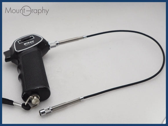 ★極上美品★ NIKON ニコン ピストルグリップ ケーブルレリーズ付 同梱可 #i10740